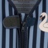 Zwemvest  - Neoprene float vest frill swan stripe 